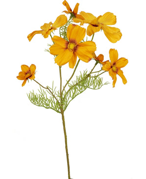 Kunstbloem Cosmos 74 cm orange
