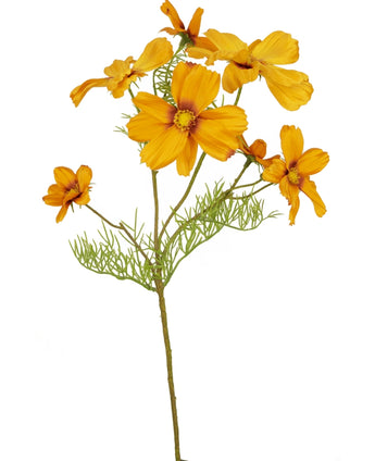 Kunstbloem Cosmos 74 cm orange