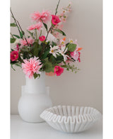 Kunstbloem Dahlia 68 cm roze