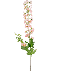 Kunstbloem Delphinium 79 cm lichtroze