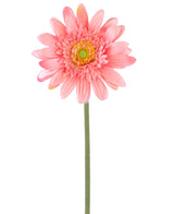 Kunstbloem Gerbera 55 cm roze