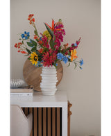 Kunstbloem Hibiscus 64 cm geel