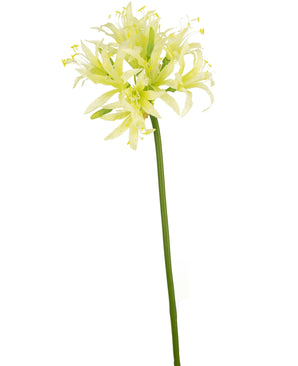 Kunstbloem Nerine 70 cm groen