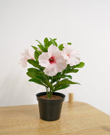 Kunstbloem Petunia plant 25 cm roze