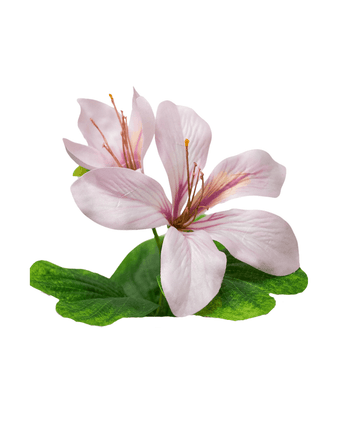 Kunstbloem Rhododendron 85 cm licht roze
