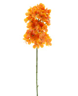 Kunstbloem Sneeuwbal Real Touch Oranje 58 cm