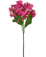 Kunstbloem Vlinder Hortensia 72 cm roze