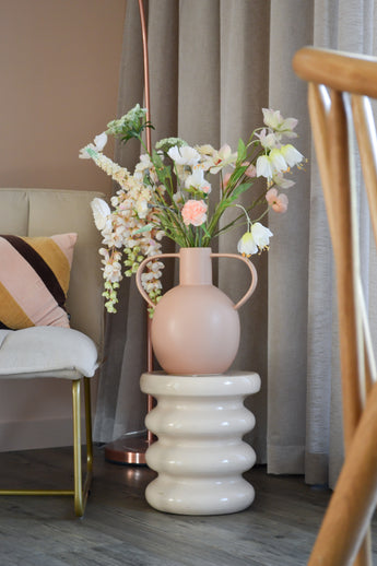 Kunstbloem Wisteria 100 cm crème