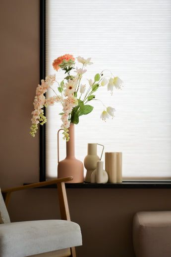 Kunstbloem Wisteria 100 cm crème