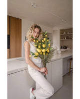 Kunstboeket Happy Lemon 100 cm