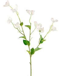 Kunstkornoelje Real Touch Wit 74cm