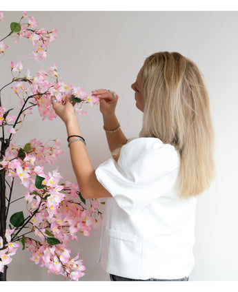 Kunstplant Bougainvillea 180 cm roze