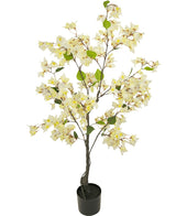 Kunstplant Bougainvillea 120 cm wit