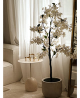 Kunstplant Bougainvillea 120 cm wit