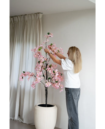 Kunstplant Bougainvillea 150 cm roze