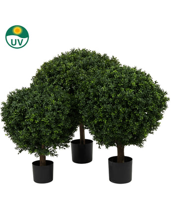 Kunstplant Buxus op stam romeinse stijl 85cm