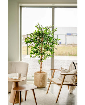 Kunstplant Ficus Groen 180 cm