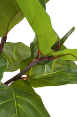 Kunstplant Ficus Tabaksplant Deluxe 125 cm