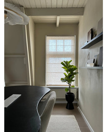 Kunstplant Ficus Tabaksplant Deluxe 125 cm