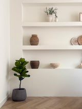 Kunstplant Ficus Tabaksplant Deluxe 90 cm