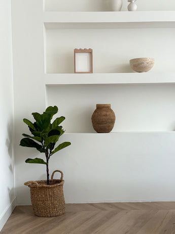 Kunstplant Ficus Tabaksplant Deluxe 90 cm