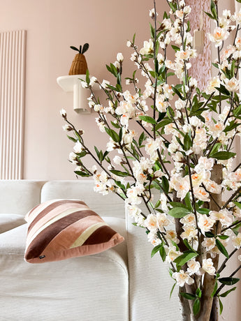 Kunstplant Kersenbloesem 120 cm crème
