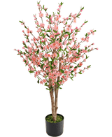 Kunstplant Kersenbloesem 120 cm roze