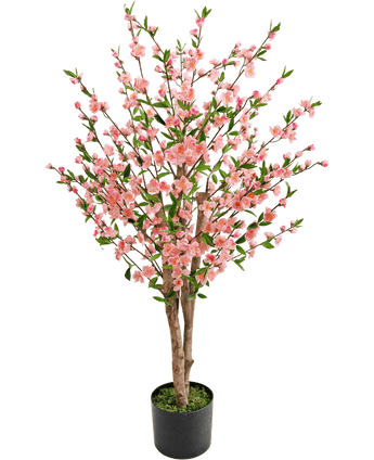 Kunstplant Kersenbloesem 120 cm roze