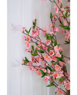 Kunstplant Kersenbloesem 120 cm roze