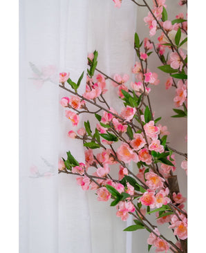 Kunstplant Kersenbloesem 120 cm roze