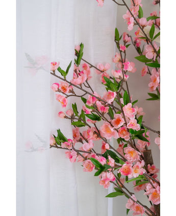 Kunstplant Kersenbloesem 120 cm roze