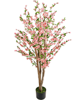 Kunstplant Kersenbloesem 150 cm roze