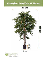 Kunstplant Longifolia Royaal 180 cm