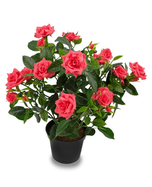 Kunstplant mini rose 35 cm