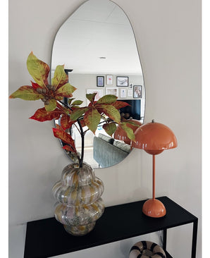 Kunsttak Kastanje 91 cm rood/groen