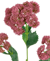 Kunsttak Sedum 48 cm rood