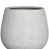 Plantenbak Polystone Coated Plain Skarf Grijs