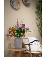 Ranonkel kunsttak x5 Real Touch oranje 62cm