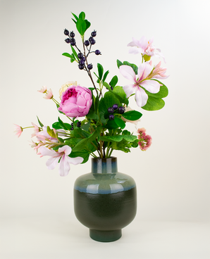 Zijden kunstbloemen boeket Touch of Cloudlight