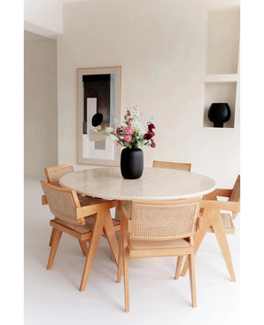 Vaas Artic Black Ø21 x H29 cm