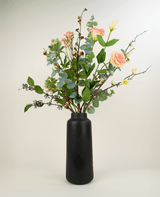Zijden kunstbloemen boeket Blush Blossom