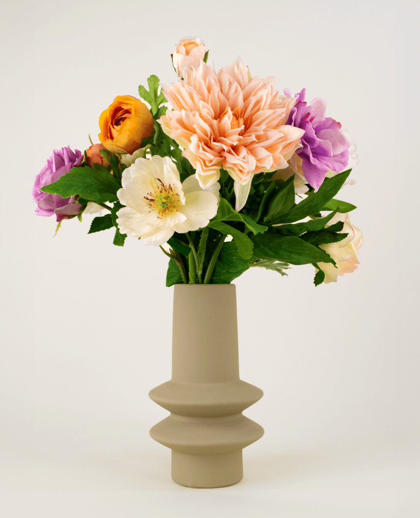 Zijden kunstbloemen boeket Day Dream