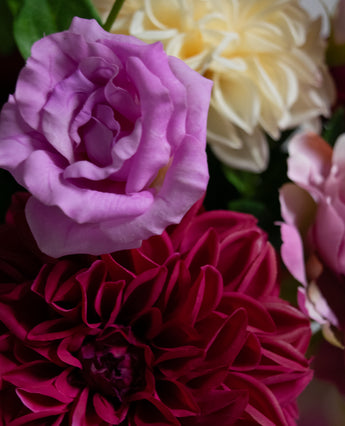 Zijden kunstbloemen boeket Dream Delight