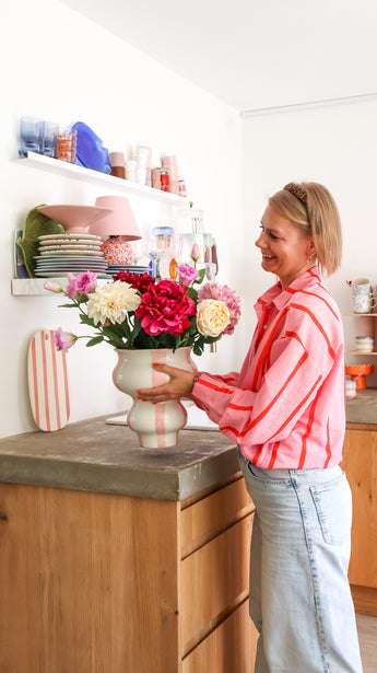 Zijden kunstbloemen boeket Dream Delight