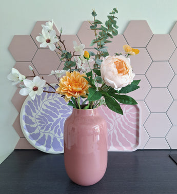 Zijden kunstbloemen boeket Fields of Joy