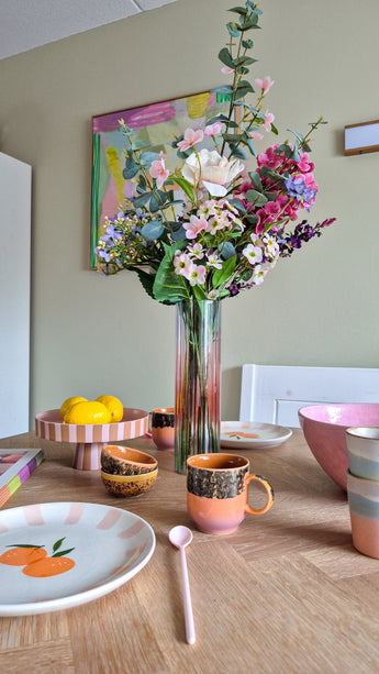 Zijden kunstbloemen boeket Lavender Dreams
