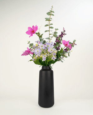 Zijden kunstbloemen boeket Lavender Skies