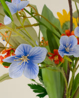 Zijden kunstbloemen boeket Lemonade Garden