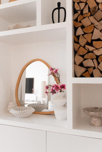 Zijden kunstbloemen boeket Magnolia roze