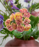 Zijden kunstbloemen boeket Morning Dew